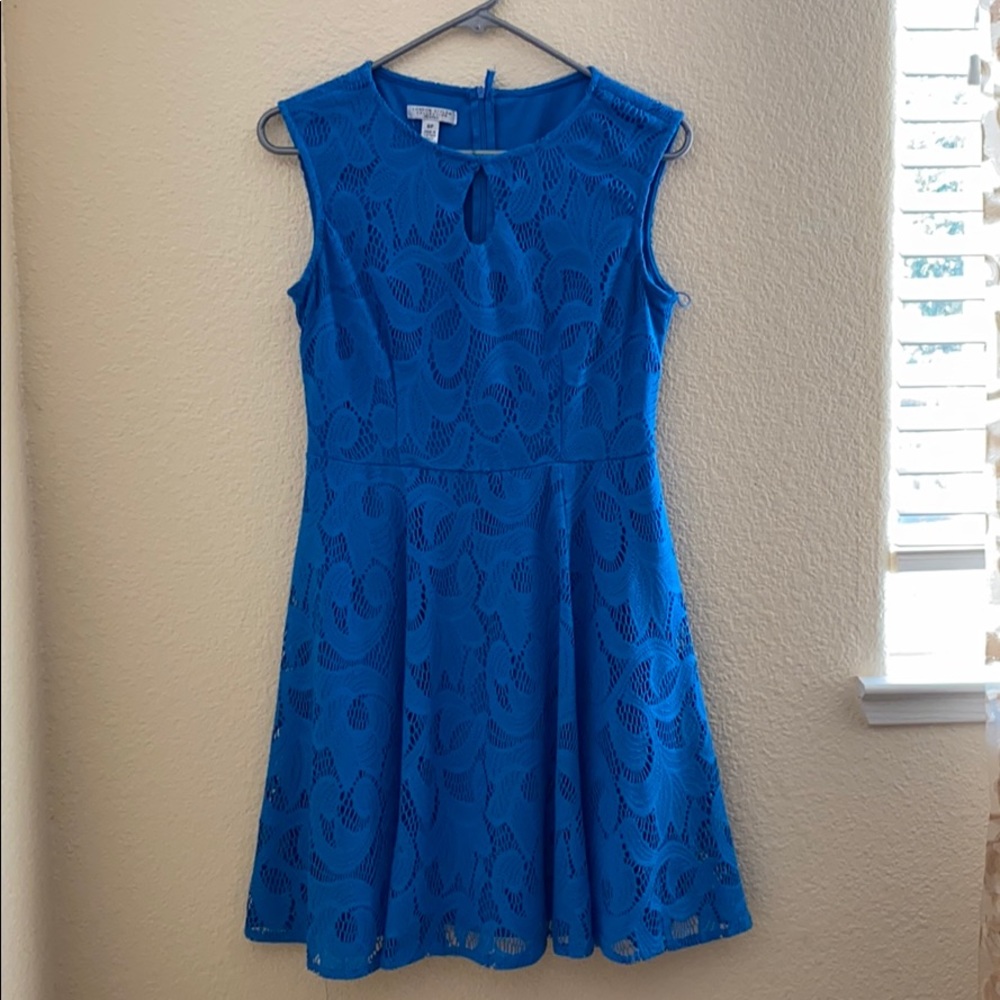 Blue Lace Dress